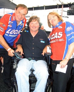 Sam with Forrest & Charlotte Lucas